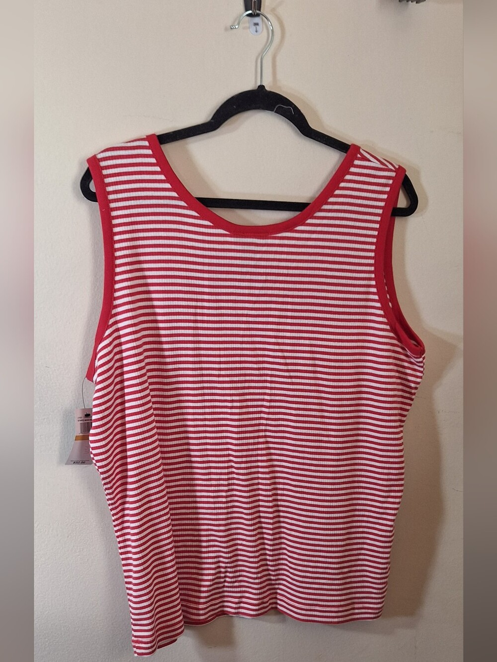 NWT Rafaella Ribbed Tank (Runs Small) - Picture 4 of 6